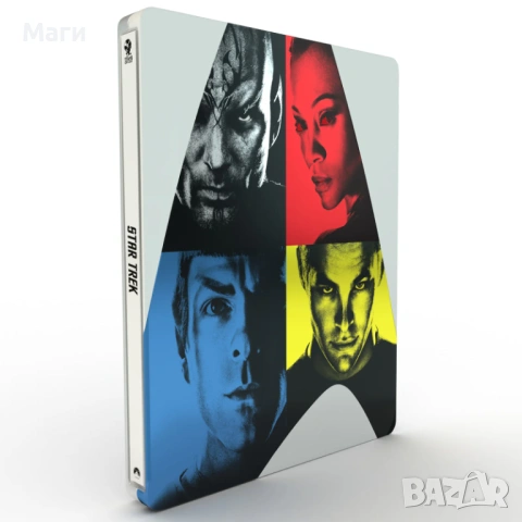 Star Trek / Titans of Cult Steelboo 4K Ultra HD + Blu Ray disc  без български субтитри, снимка 6 - Blu-Ray филми - 54461106