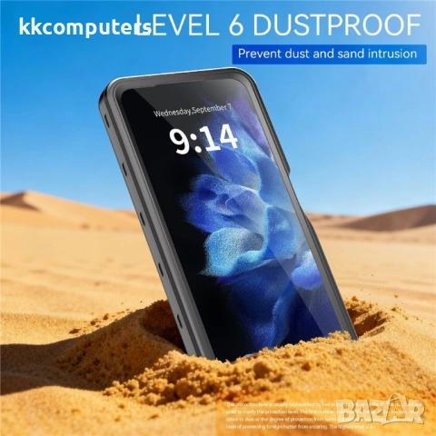 Водоустойчив Калъф REDPEPPER A Series IP68 за Motorola Moto G 2026 5G / G Play 2026 5G – Черен, снимка 3 - Резервни части за телефони - 54594025
