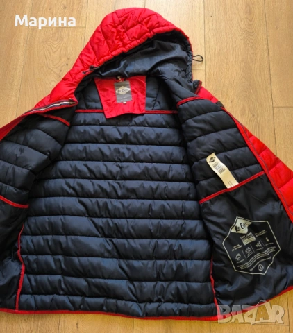 Яке Lee Cooper, червено, размер M., снимка 2 - Якета - 54023548