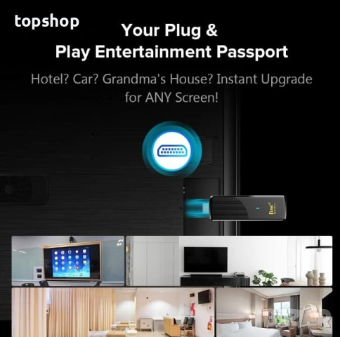 Нов на Български TV98 Android TV 14 Ultra HD 4K 8K 2GB RAM 16GB ROM Двубандов WiFi 5G  , снимка 13 - Плейъри, домашно кино, прожектори - 55007196
