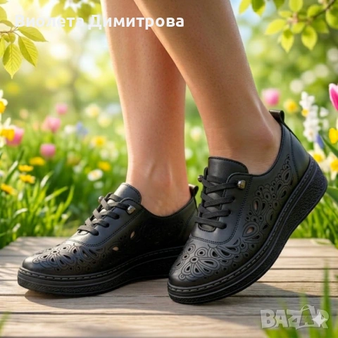 Дамски пролетни обувки в два цвята 36-42, снимка 3 - Дамски ежедневни обувки - 54068271