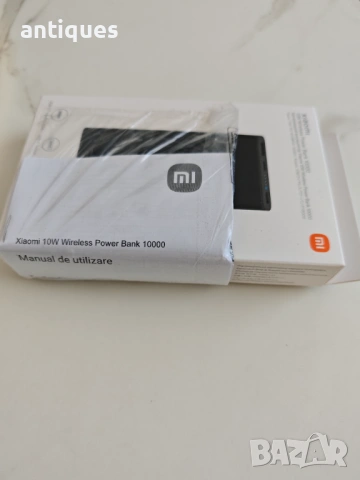 Xiaomi 10w Wireless Power Bank 10000mAh - Чисто нова, снимка 3 - Безжични зарядни - 54424087