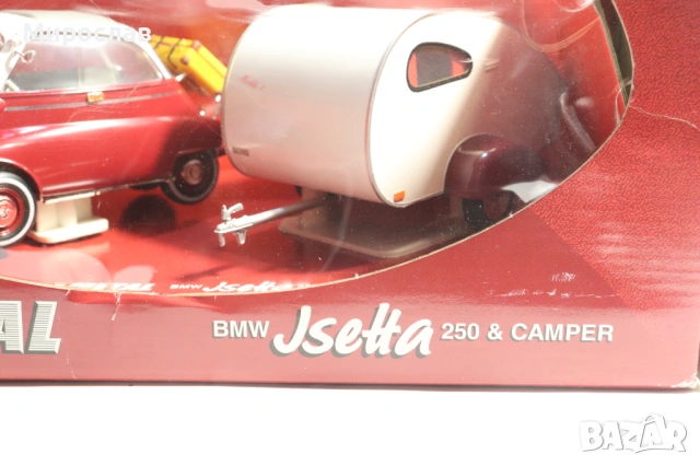 REVELL 1/18 BMW ISETTA CAMPER КЕМПЕР КАРАВАНА МОДЕЛ КОЛИЧКА, снимка 5 - Колекции - 54484745