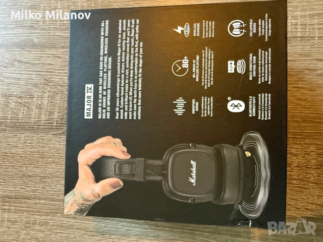 Marshall Major IV Нови, снимка 2 - Слушалки и портативни колонки - 54452453