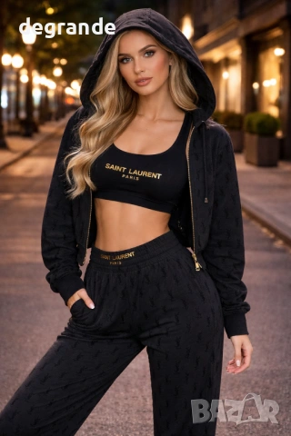 🍬🍬🍬Дамски Комплект YSL 3 части, снимка 6 - Спортни екипи - 54152455