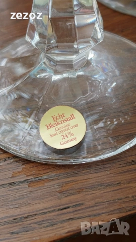 Кристални чаши за вино, снимка 4 - Чаши - 54109795