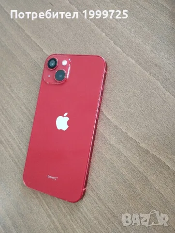 Apple iPhone 13 (128GB) Red (батерия 86%) , снимка 3 - Apple iPhone - 55626156