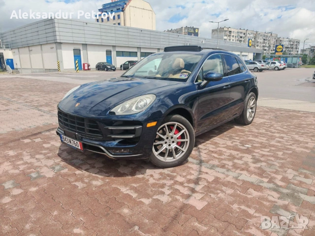 Porsche Macan Turbo 2015 Burmester, Beige interior, снимка 3 - Автомобили и джипове - 54759069