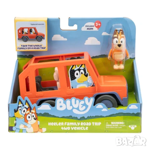 BLUEY Семейният джип за екскурзии 4x4/ Bluey кола, снимка 5 - Коли, камиони, мотори, писти - 54605486