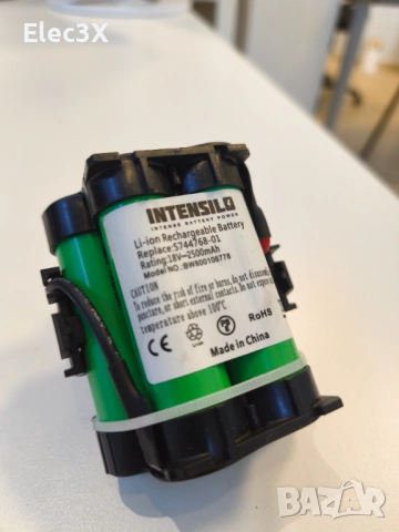 Резервна батерия за автоматична косачка Gardena и Husqvarna 18V 1500mAh, снимка 2 - Градинска техника - 54560174