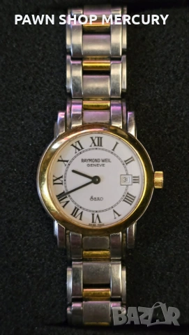 Продавам дамски часовник RAYMOND WEIL Saxo Women's Watch Quartz 28MM Steel 9420 , снимка 3 - Дамски - 55155815