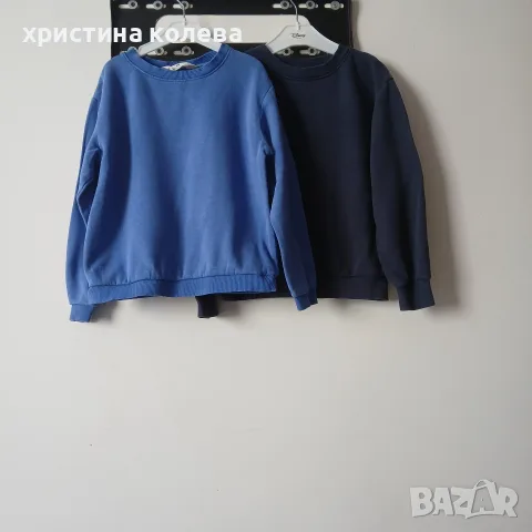 ватирани блузи 122-128 h&m , снимка 4 - Детски Блузи и туники - 55408498