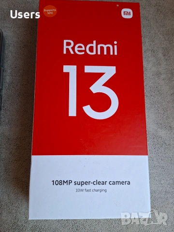 2 Телефона Редми 14C + Редми 13 ОБЩА Цена 90 евро Промо!!!, снимка 15 - Xiaomi - 54996067