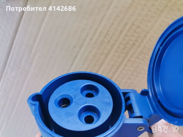 Промишлени контакти  SCHNEIDER 2P,IP44,16A  и SCAME  2P,IP44,32A, снимка 7 - UPS захранвания - 46502274
