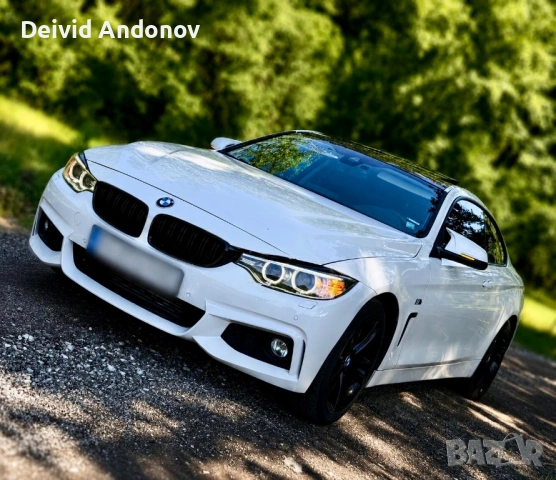 BMW 420d Coupe xDrive • HEAD-UP • РЕКАРО • ЛИЗИНГ •KEYLESS • 134 000км РЕАЛНИ, снимка 2 - Автомобили и джипове - 54753448