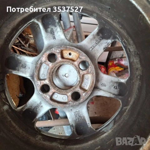 4 бр гуми с джанти за форд, снимка 3 - Гуми и джанти - 54519354