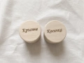 Персонализиран комплект за кръщене – кутия за съхранение, кърпи и кутийки за кръстче и косичка, снимка 3