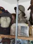 WW2-Много рядък подаръчен бюст изобразяващ ненски войник, фигура, скулптура, снимка 11