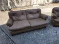 кожен диван , перфектен, снимка 2