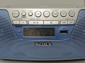 FM радио касетофон MP3 CD плейър USB четец SONY ZS-PS30CP, снимка 2