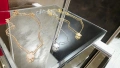 Van Cleef & Arpels VCA Gold Mother of Pearl Sweet Alhambra Clover Дамско Колие, снимка 5