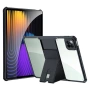 XUNDD калъф за Xiaomi Poco Pad X1/7/7 Pro – TPU+PC, подставка, Airbag, протектор, черен, снимка 1