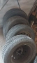 4 бр. зимни гуми с джанти 195/65 R15 от Ситроен Пикасо, снимка 2