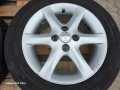 Лети джанти 15ки 4х100 Toyota + летни гуми 195/60/15 Semperit, снимка 6
