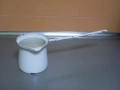 Старо българско емайлирано джезве- кафеник. , снимка 9