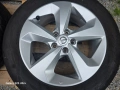 Лети джанти 17ки 5х114.3 Nissan + летни гуми 215/60/17, снимка 6