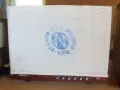 Стар колекционерски български лампов телевизор с покривало и крака., снимка 7