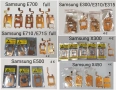 Оригинални кабели за Samsung U700,B5702,B3410,I520,i9000,E200,E250D,i8910,J600,E700,E710,E715,X650, снимка 7