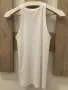 Бял рипсен топ на POLO RALPH LAUREN, размер S, нов без етикет, снимка 3