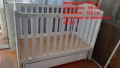 Детско дървено легълце с вградена люлка и матрачето ARBOR BABY, снимка 1