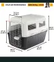 Клетка за куче Ferplast Atlas 80 large dog -траспортна клетка., снимка 2