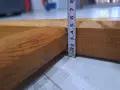 Масивна дървена стълба 1м, снимка 5