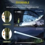 Високомощен Далекобоен Фенер с ПламъчноЗапалване Outdoor Camping Emergency Къмпинг Оцеляване Планина, снимка 16