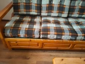 Канапе - триместно от масивна дървесина!!! , снимка 4