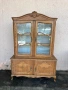Ретро бюфет  витрина от две части, снимка 2