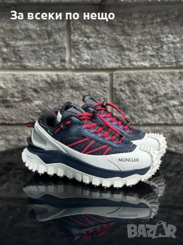 Moncler Trailgrip GTX White&Blue Дамски Маратонки👟Дамски Спортни Обувки Код ch88, снимка 3 - Маратонки - 55482361