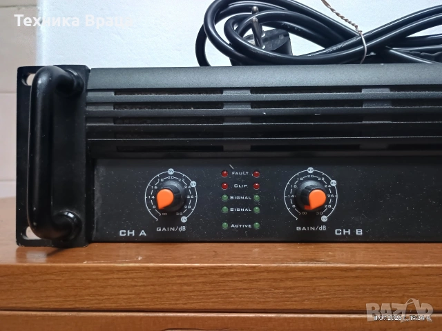 Мощно качествено стъпало T amp TA 2400. 3300W траф. , снимка 3 - Ресийвъри, усилватели, смесителни пултове - 55246489