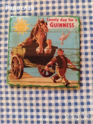 оригинален магнит Guinness 