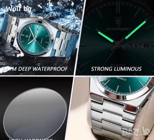 Часовник с кутия, снимка 5 - Мъжки - 54332811