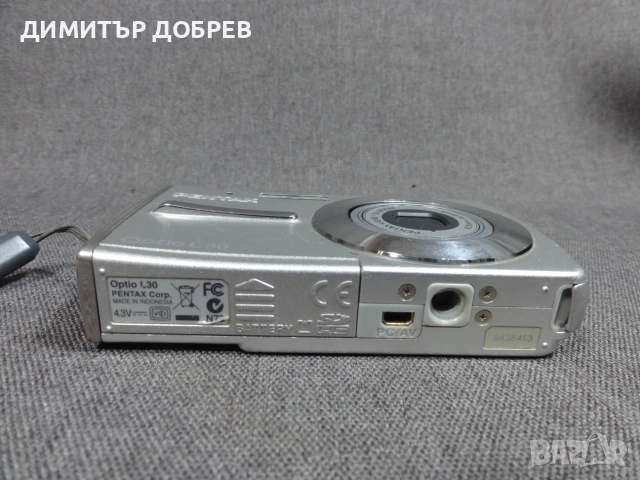 ЦИФРОВ ФОТОАПАРАТ PENTAX OPTIO L30 7.1MP CCD DIGITAL CAMERA VINTAGE RETRO Y2K DIGICAM, снимка 8 - Фотоапарати - 55092602