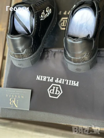 Philipp plein loro pianа мужки обувки, снимка 9 - Мокасини - 55683381