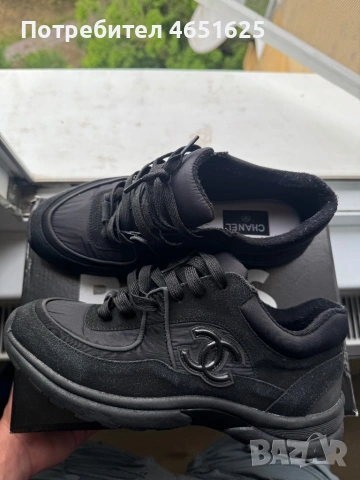 Спортни и елегантни обувки (Nike Air Jordan shox Chanel filippo), снимка 7 - Официални обувки - 54684117