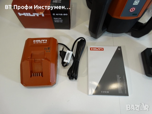Hilti PR 30 HVSG A12 - Ротационен лазерен нивелир със зелен лъч, снимка 8 - Измервателни инструменти - 54349306