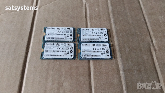  4бр.SanDisk SDSA6MM-008G-1006 SSD U110 M.2 2242 8GB SATA 6.0Gb/s, снимка 6 - Други - 54650714