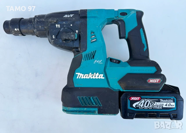 Makita HR 004G - Мощен безчетков перфоратор 2x40V 4.0Ah, снимка 2 - Перфоратори - 54140065