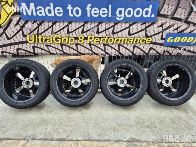 Джанти Mercedes 18 цола , 5х112 , 7.5j , et52.5 , 245/45/18, снимка 7 - Гуми и джанти - 54483835